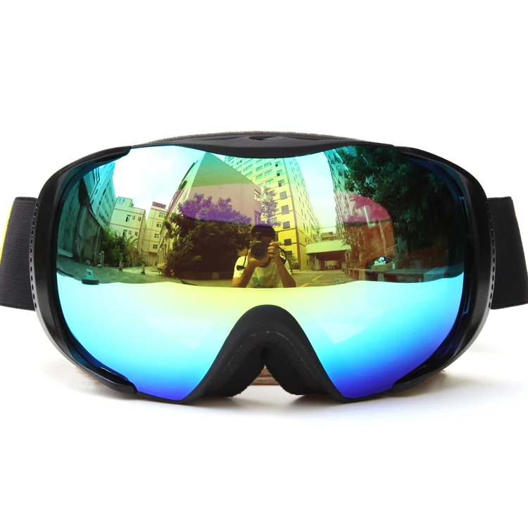 

2021 Best Selling Ski Snowboard Glasses UV Protection Anti Fog Sports Eyewear Snow Glasses Snow Goggles, 9 colors optional