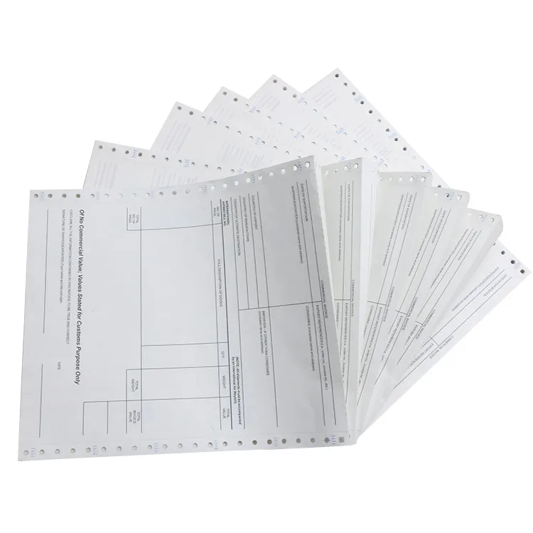 
Yulu Paper 210*297mm receipt book Carbonless Triplicate form with 3 sheet perforated printing 