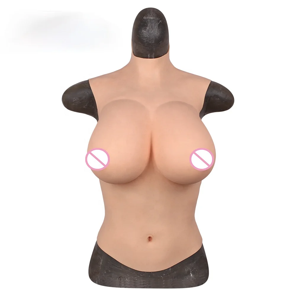 

Top quality new G Cup women bra sexy silicone boobs drag queen shemale crossdresser breast form, Nude skin (other color)