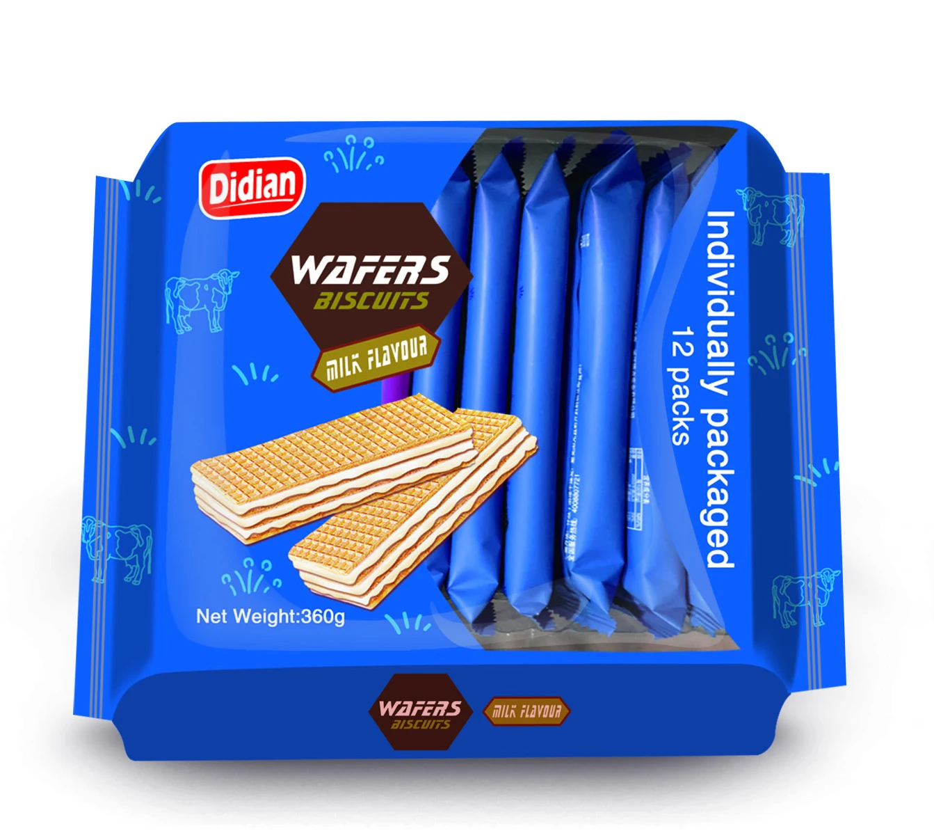 13g Package Milk Flavor Wafer Cheap Biscuits Wafer Biscuits Buy Wafer Sticker Biscuit Cookies
