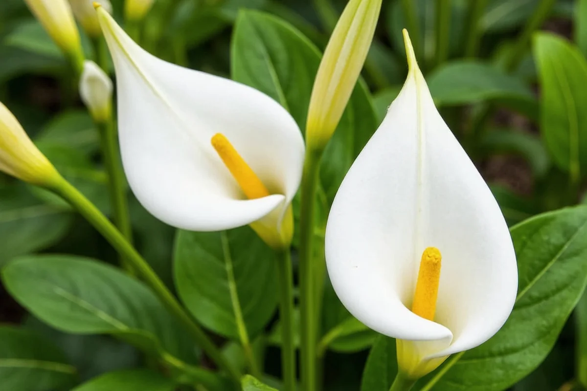 Can Calla Lilies Be Planted Outdoors? Yes, Here's How, image size:1200x800