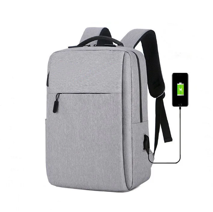 

Unisex Travel Casual USB Charger Laptop Bag Smart USB Port Backpack