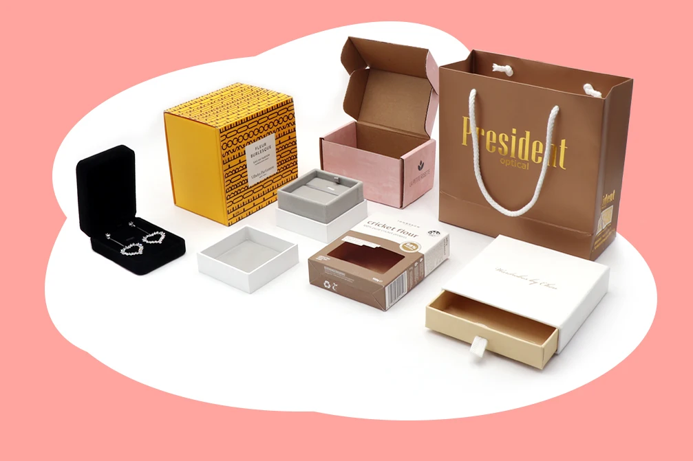 custom made litho printed rigid paper folding magnetic box