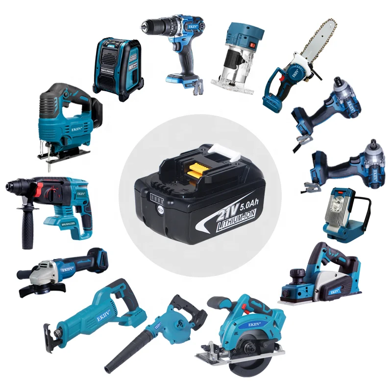 

EKIIV high quality cheapest factory power tools combo set cordless, Blue