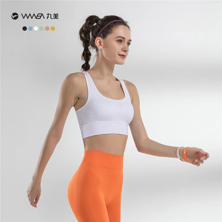 
OEM Adult Sports wears Padded In Stock Ladies Seamless Women Sports Bra top fitness sweat bra seamless bra 