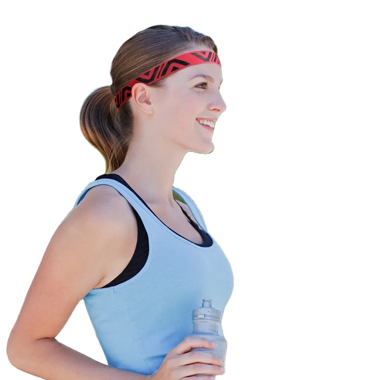 

2021 elastic sweat guard running sweatband Sports tennis yoga sweatband hairband