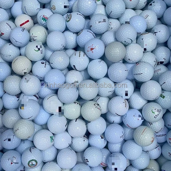 

Custom Logo Manufacture 2 3 4 5 Piece Soft Urethane Golf Ball Used Ball, White/colored