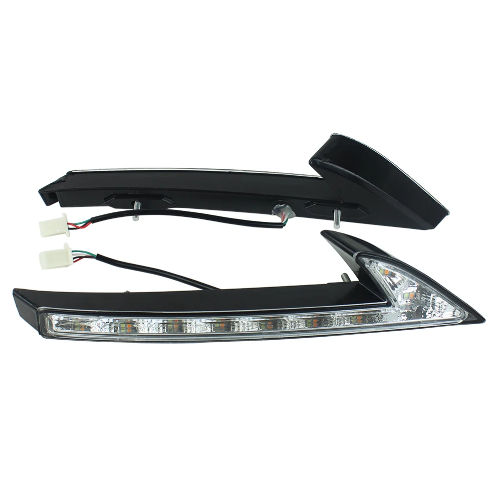 LED Fog Light White DRL Amber Turn Signal Light Kit For CRV 2015 2016