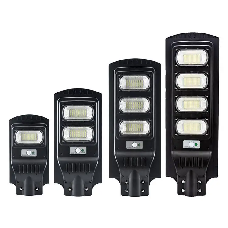 DHL Fast Shipping Commercial Lights Lamp 30W 60W 90W 120W Remote Control Dusk to Dawn Sensor Outdoor LED Solar Led Street Light