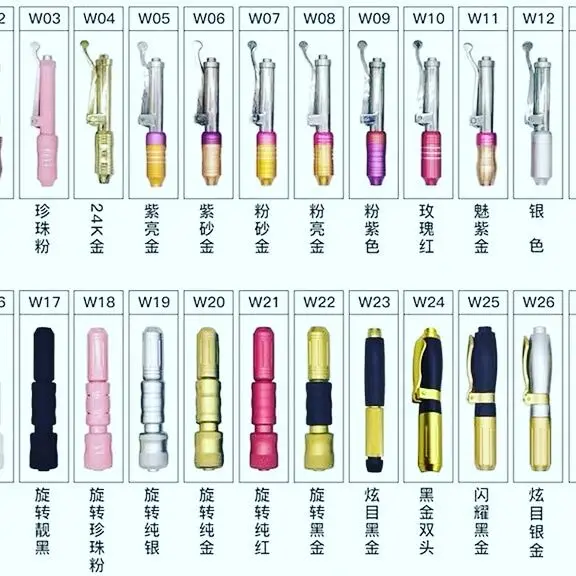 

2019 top sale Needle Free Injector 24k gold hyaluronic pen with OEM Services hya pen, Gold ,black,red