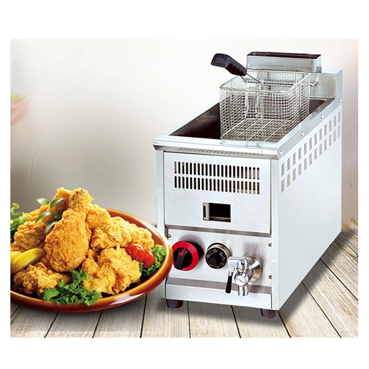 Gas French Fries Automatic Pressure Gas Chips Fryer Buy Automatic