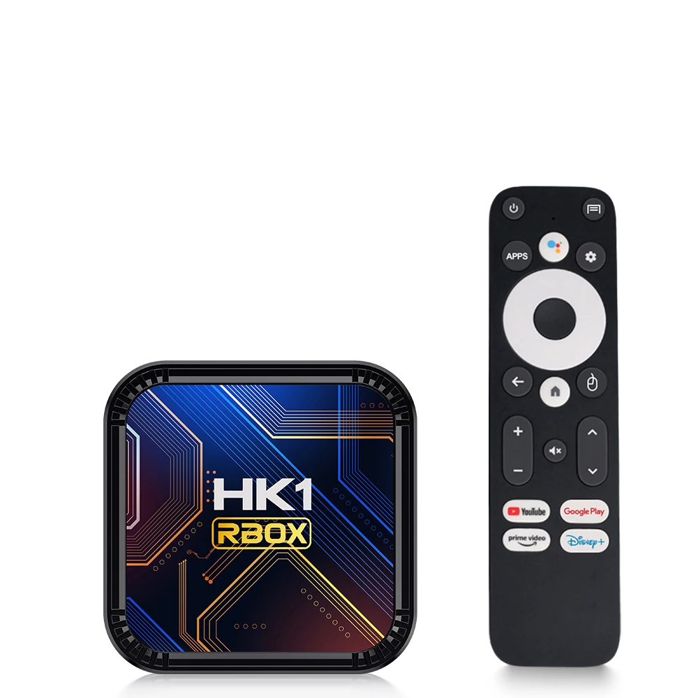 

Factory supply Android 13 HK1 RBOX K8S TV box RK3528 quad core BT remote 2.4/5G dual wifi HDR10+ 8K display OTT box