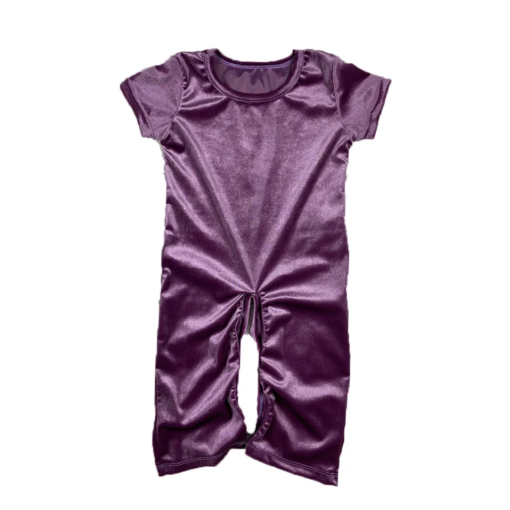 baby girl velvet jumpsuit