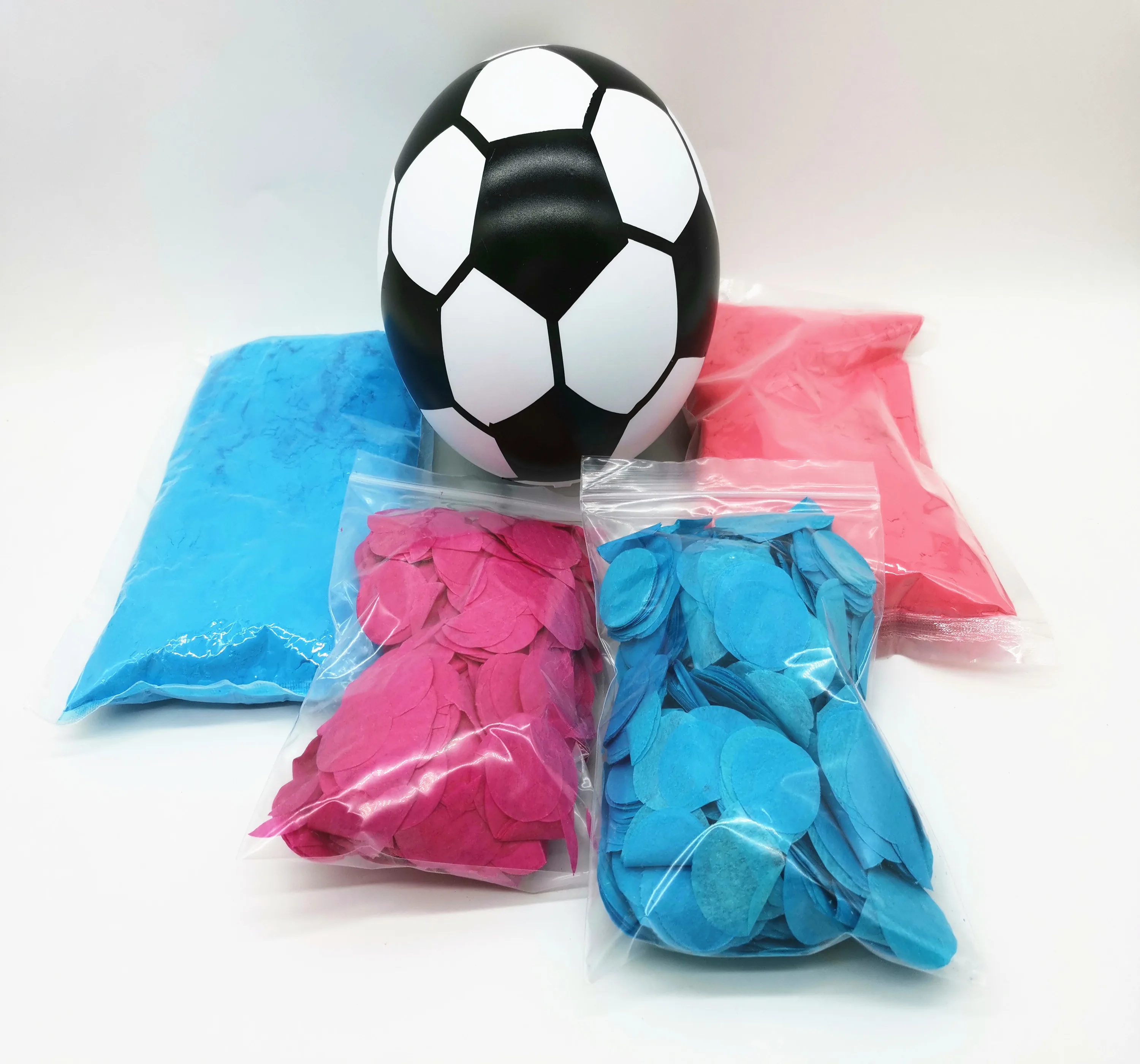 Gender Reveal Soccer Ball Empty Shell Soccer Team Sports