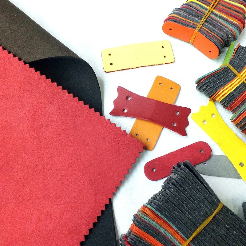 

2.0-2.2mm Red and black Catapult leather pockets slingshot leather pocket for hunting slingsho (Colors can be combined freely ), According to customers' request