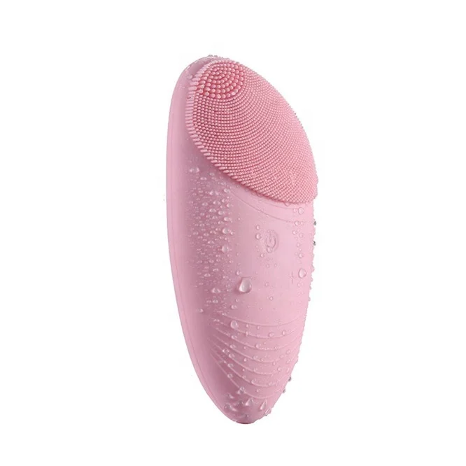 

2019 Exfoliators Sonic silicone Facial Cleansing Brush Silicone Face mask Cleaning Brush, Pink/ blue/ green/purple