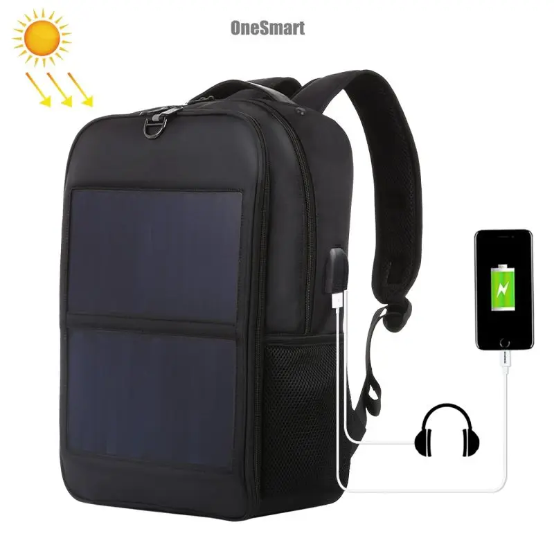 

Top Quality HAWEEL 14W Solar Panel Power Backpack USB Charging Anti Theft Waterproof School Business Laptop Bag