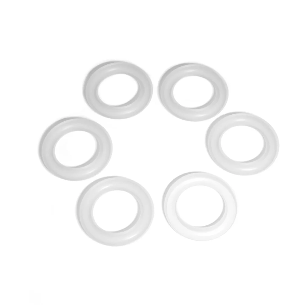 

White Universal O Ring Switch Dampeners Keycap Mechanical Keyboard Dampener 120 PCS, Black white