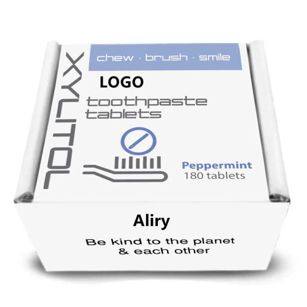 Xylitol Whitening Toothpaste Tablets With Peppermint Buy Toothpaste