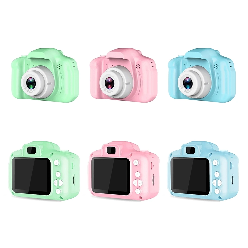 CT-P10X portable kids toy selfie dual camera birthday gift kids camera console