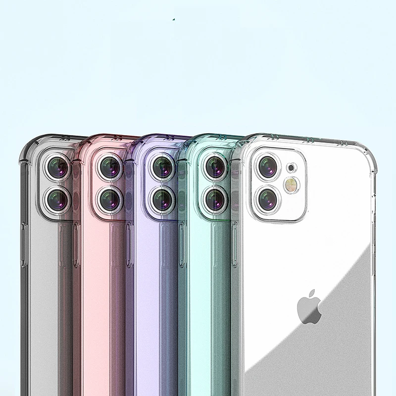 

2021 New Capsule Clear Mobile Phone Case for iPhone 12 11 XS MAX XR 7 7Plus