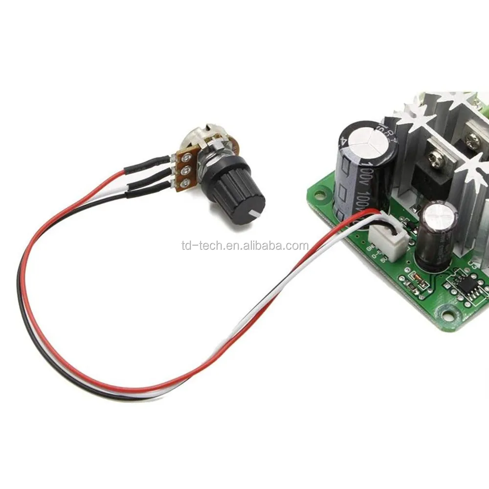 Taidacent Rc Servo Control 12v With Potentiometer 90v Dc Motor Pwm