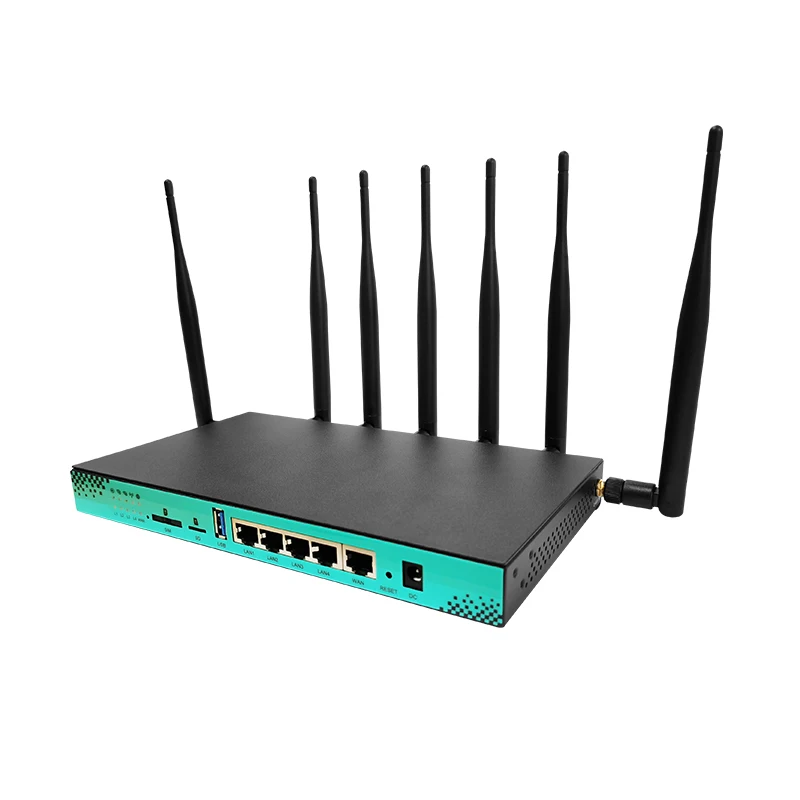 

5G modem gigabit port lte 5G modem support cat12/16/20 WG1608 with sim M.2 slot wifi router