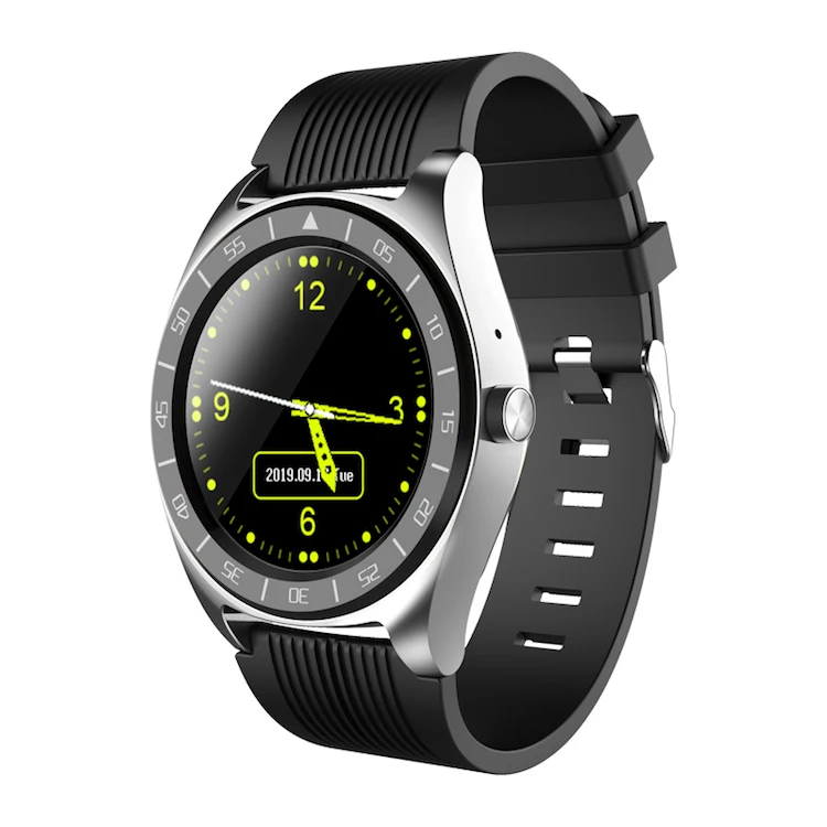 

V5 Smartwatch Phone Support TF SIM Card MP3 0.3MP Camera Blue tooth Sync Notifier Clock Smart Watch, Black, silver, gold
