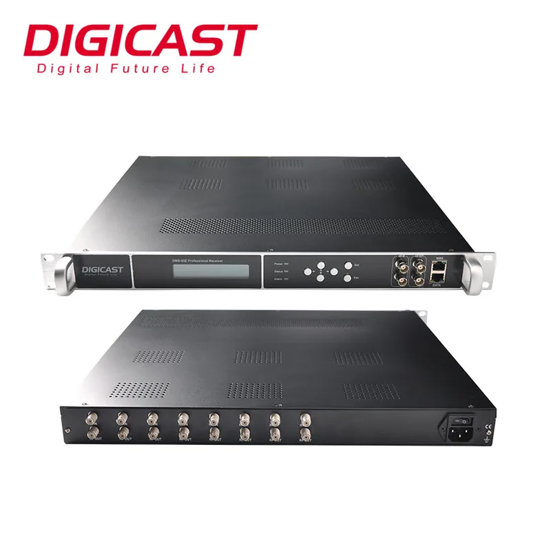 New Products Digital Headend IP Gateway 24 Tuners Input HD satellite tv receiver