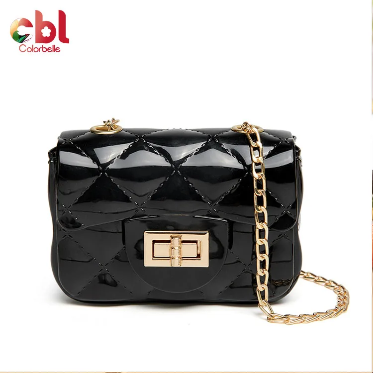 

2021 Handbag Jelly Purse Waterproof Women Handbags PVC Little Girl Small Mini Handbags Kids Candy Jelly Bags, Colorful