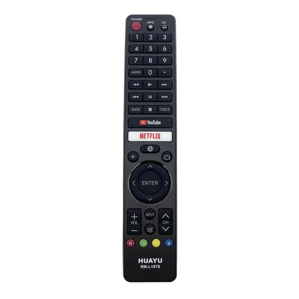 

HUAYU RM-L1678 Remote Control Replacement for sharp tv GB346WJSA GA610WJSA GB139WJSA GA576WJSA universal remote control tv