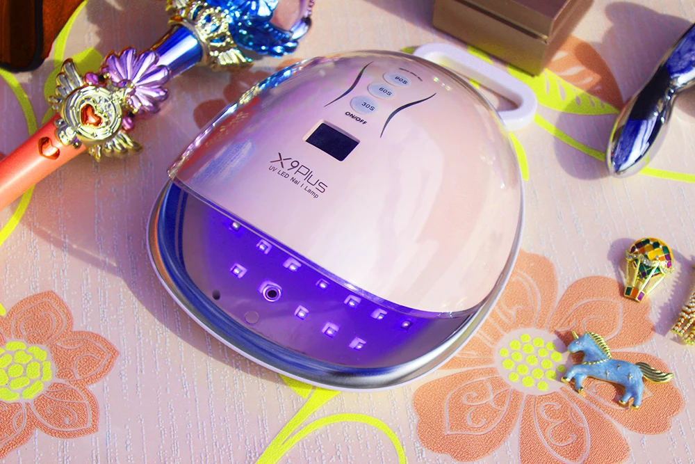 
2021 Amazon New trending High quality Efficiency High grade Heavy duty for salon manicure Wireless UV led nail lamp rechargeable 