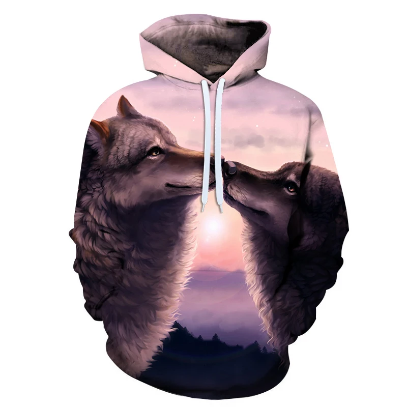 

Sublimation 3d Full Print Colorful Hoodie Mens Hip Hop Streetwear Apparel