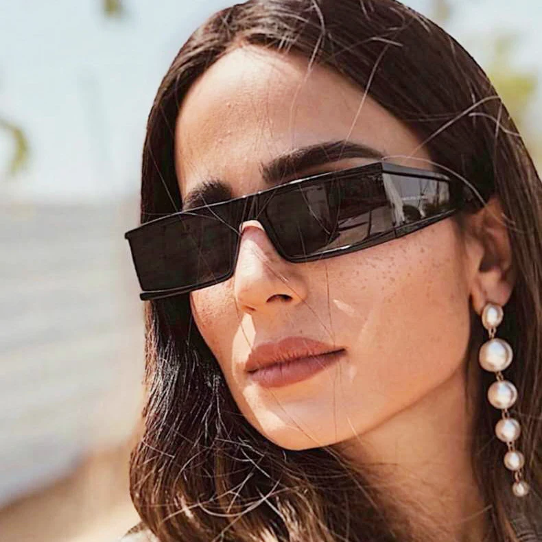 

Twooo 1259 New Style Square Four Pieces Lens Wrap Women Sunglasses