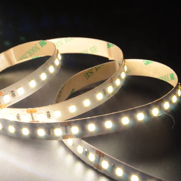 SMD2835 120LEDs 14.4W/M 24V Changeable Dual Color Flexible LED Strip light