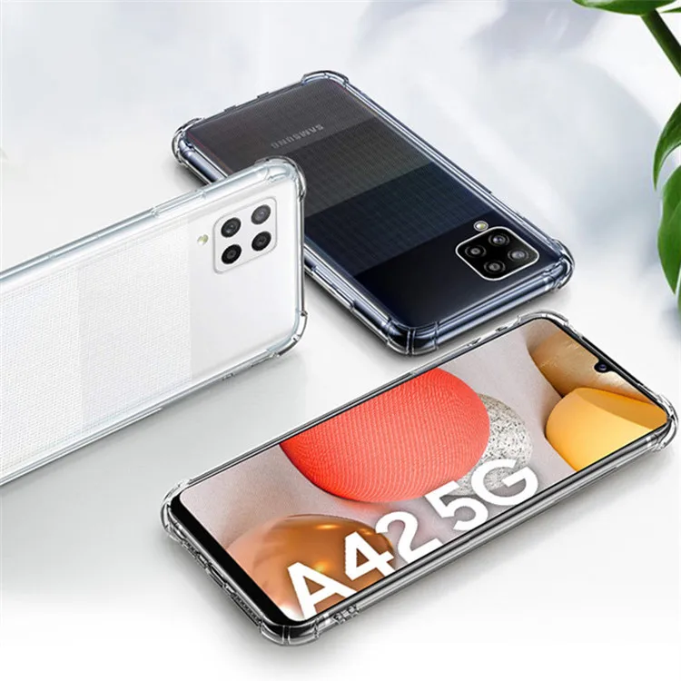 

2021New Silicone Soft Transparent Shockproof Phone Cover For Samsung Galaxy A82 A22 4G A32 A52 A72 A12 A42 51 A71 5G Phone Case