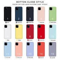 

Factory hot selling real silicone cell phone case for iphone11 iphone11 pro and iphone11 pro max 5.8 inch 6.1 inch and 6.5 inch