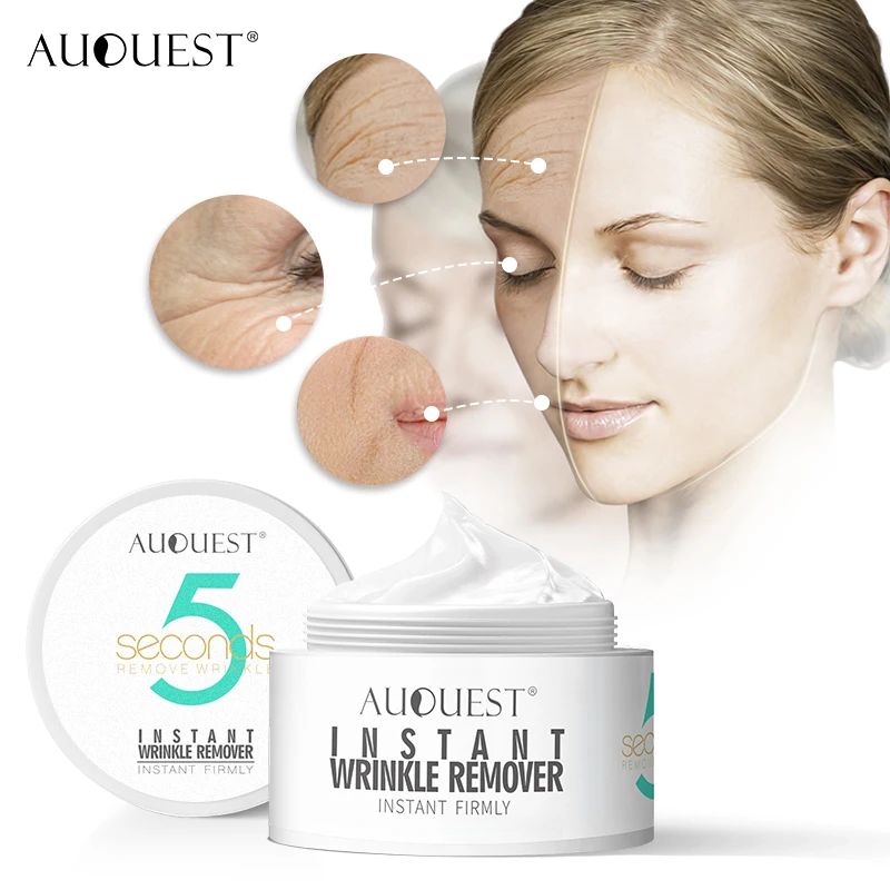 

AuQuest 5 Second Anti Aging Moisturizing Lifting Instant White Wrinkle Remover Cream, White color