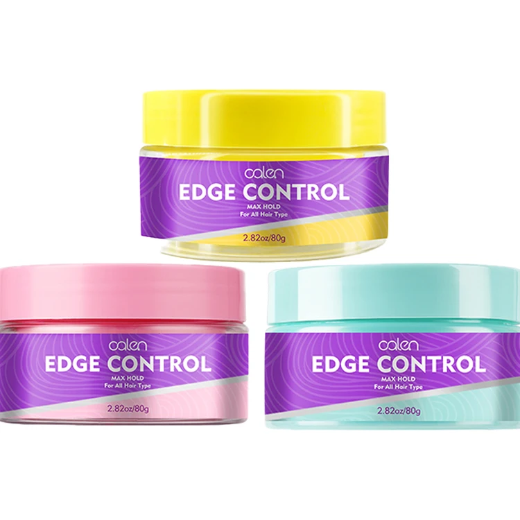 

Wholesale 24 Hours Strong Hold Styling Hair Wax No Flakes Extremely Edge Control Private Label