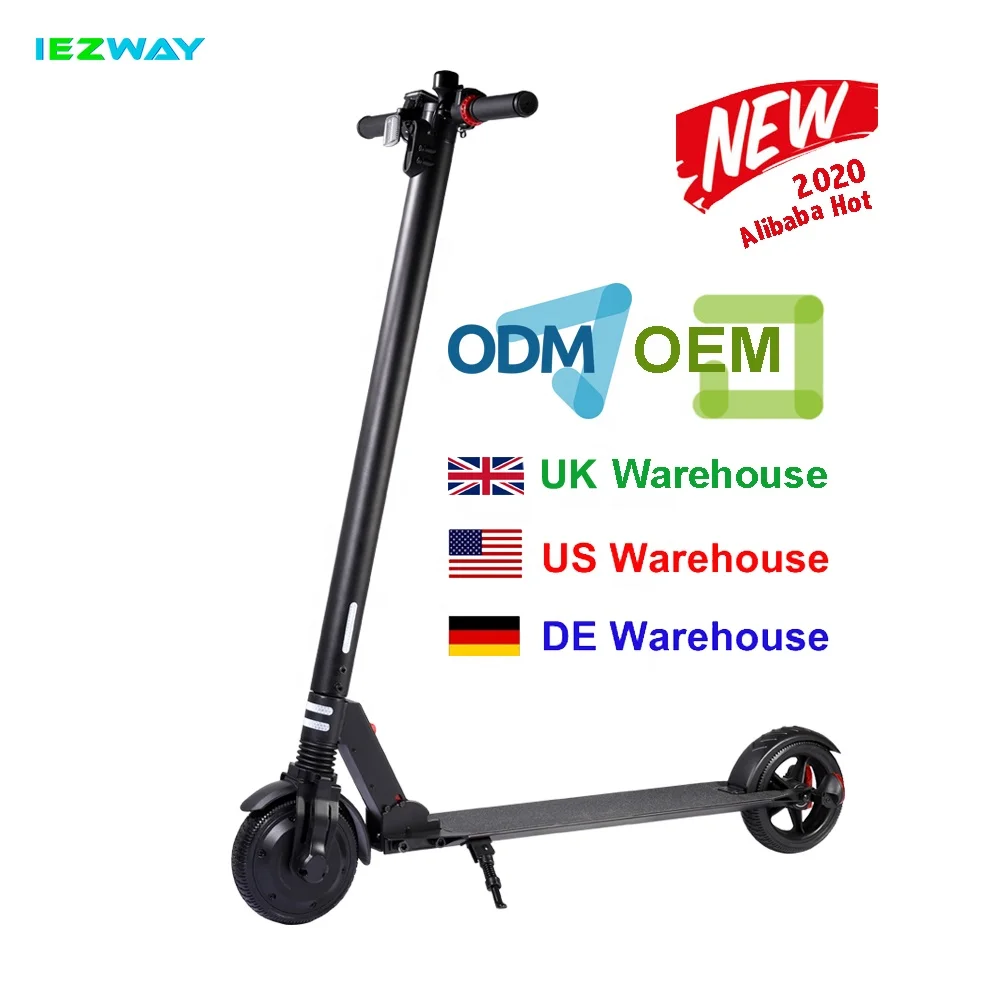 

2020 iEZway China Electric Scooter Folding Bike Electric 6.5inch Kick Scooter Electric, Black ,white,navy,grey