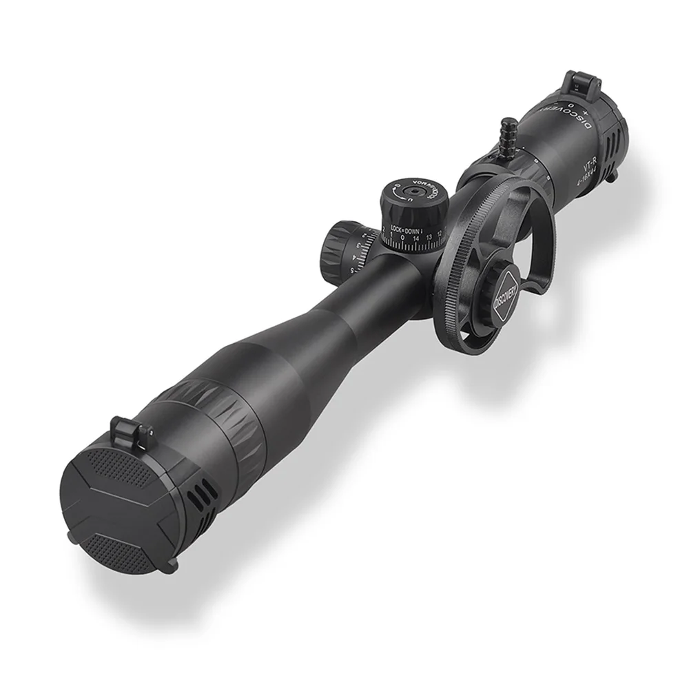 

Discovery VT-R 4-16X44SF Tactical Rifle Scope Mil Dot Reticle Telescope 30MM Tube Side Parallax Hunting Shooting Sight Fit .22LR