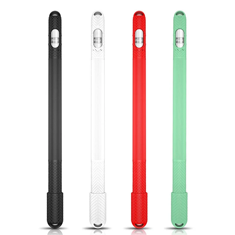 

Protective Skin Sleeve Silicone Pocket Cover For Apple Pencil 1, As color chart