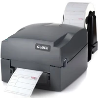 

Super september G500 108mm desktop thermal barcode ribbon sticker printer machine for Godex