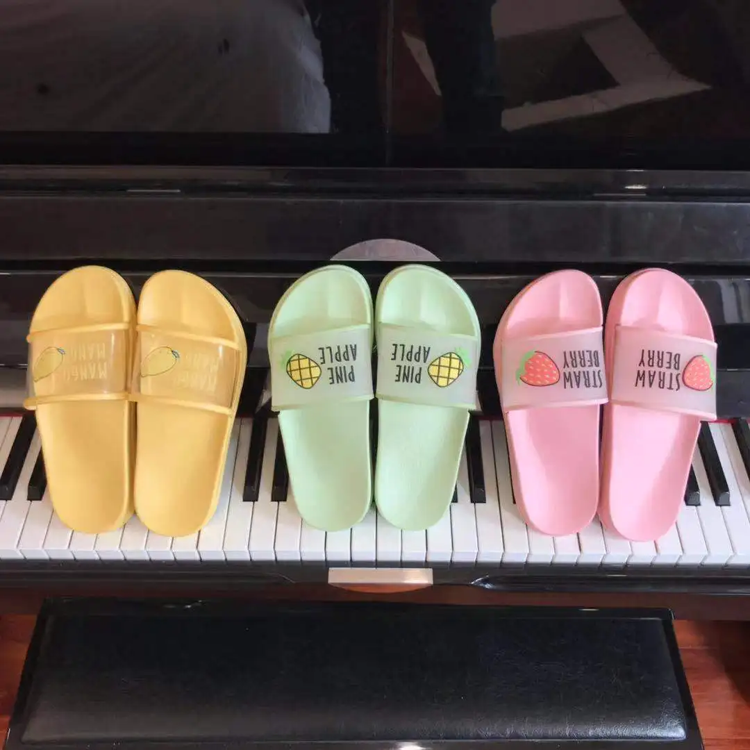 

Woman Sandals New Arrivals 2021 Transparent plastic Fruit Sandals Wholesale Woman Jelly Shoes Woman Jelly Sandals Shoes