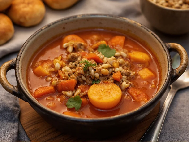 Hamburger Soup Recipe: Classic Comfort Food Made Simple