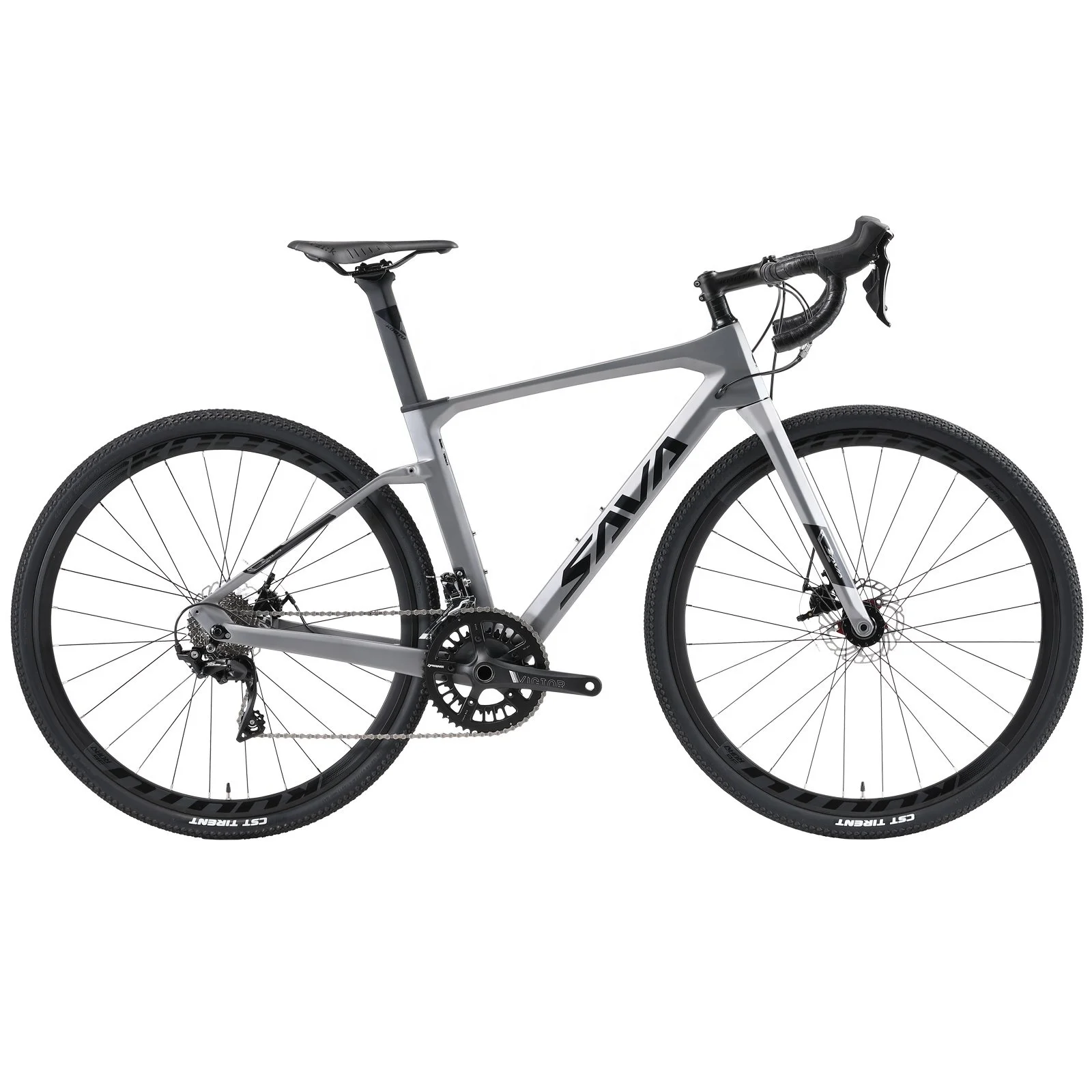 

SAVA 700 x 40C Gravel Bike Bicycle Carbon Fiber Road Bike with SHIMANO 105 22S Groupset Gravel Road Bike