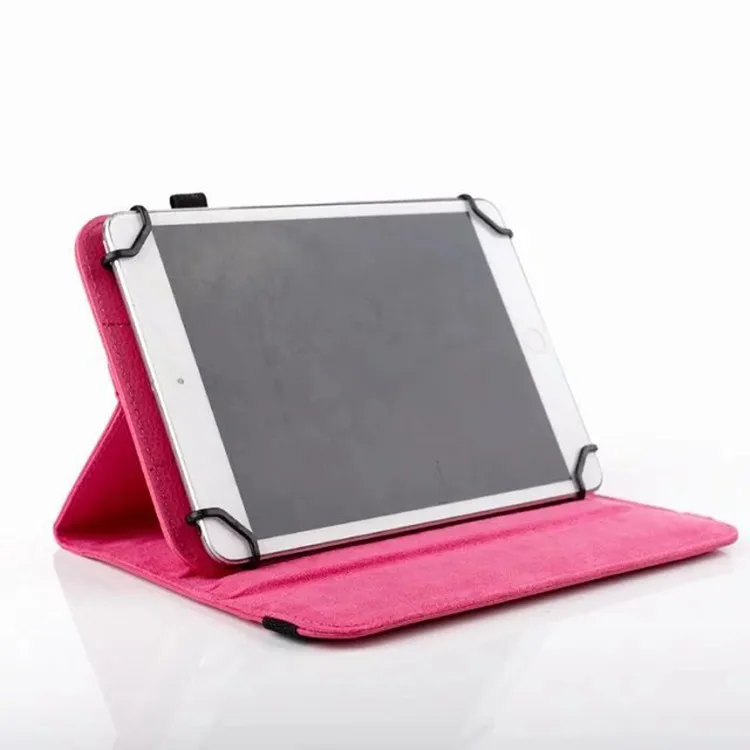 

Universal 360 rotating 7 8 9 10 inch tablet case folio leather flip stand cover, As picture