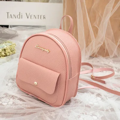 
PU Leather Backpack Women Female Shoulder Bag Women Backpacks Fashion Leather Backpack Women 