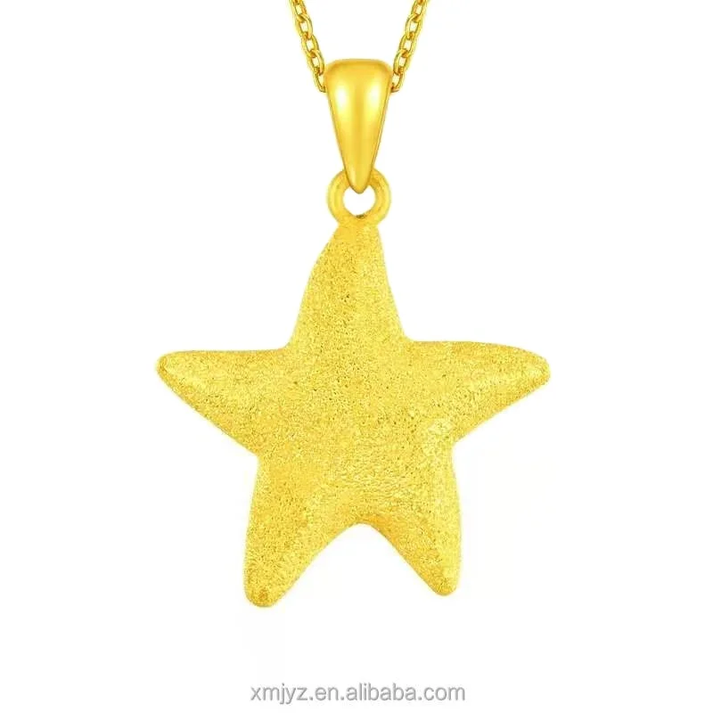 

Vietnam Sand Female Gold Shop The Same Starfish Japanese And Korean Fashion Five-Pointed Star Pendant Starfish Necklace