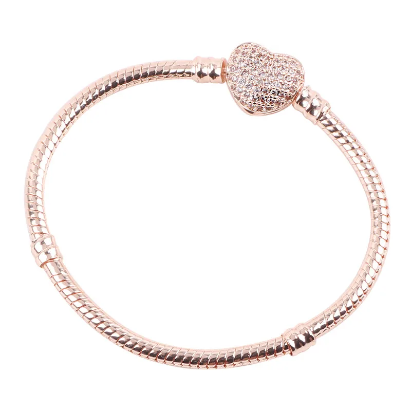 

dodocharms High Quality Color Snake Chain Fine Fit European Charm Bracelet For Women DIY Jewelry Making